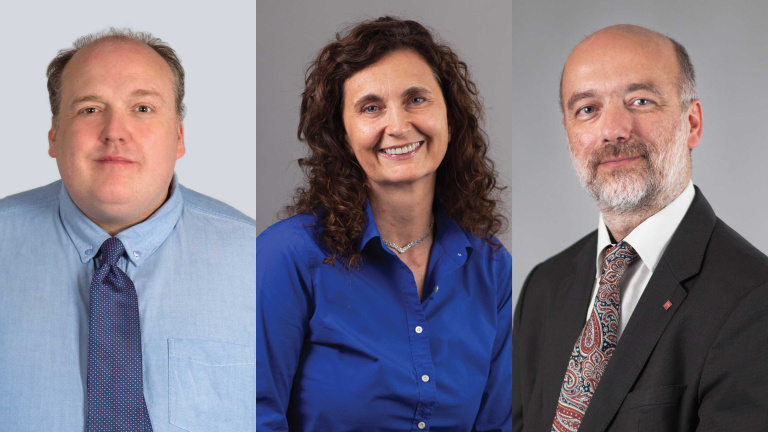 The new Dean's office team of the Faculty of Communication, Culture and Society