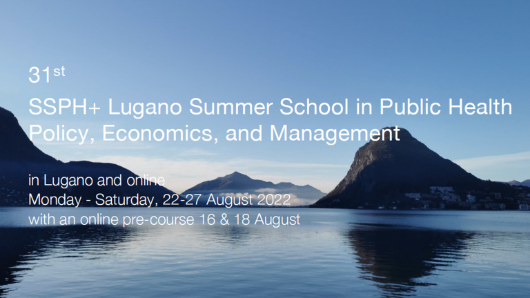 31ma Summer School in sanità pubblica